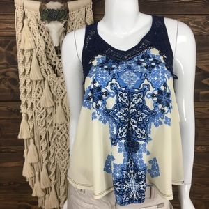 Altar’d State | Crochet‎ Lace Boho Sleeveless Top